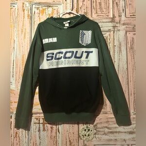 Green and Black Scout Regiment Hoodie